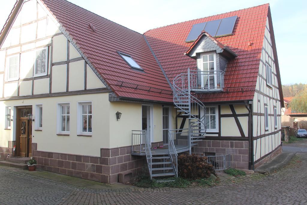 Ferienwohnung Jaeger Grebenstein Bagian luar foto