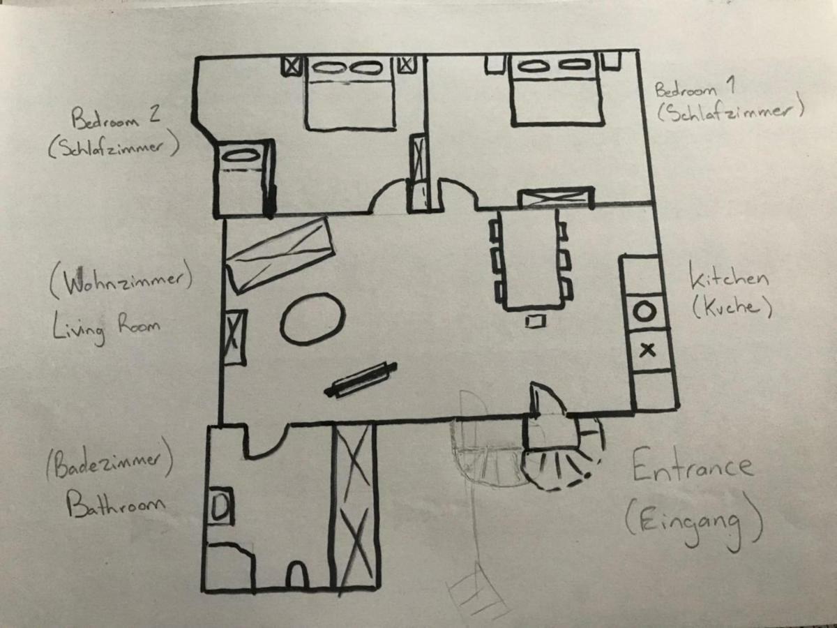 Ferienwohnung Jaeger Grebenstein Bagian luar foto